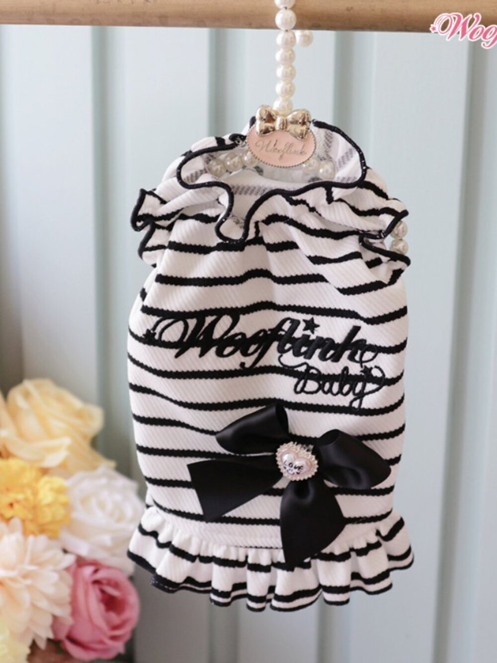 Lollipop Mini Dress in Black and White - Size 1